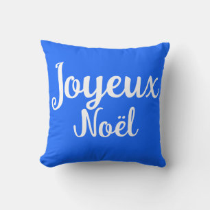 Cojín Decorativo Script Feliz Navidad