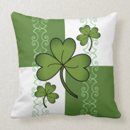 Cojín decorativo Scroll & Shamrock