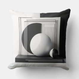 Cojín Decorativo Sculptural Dialogue in Contrast