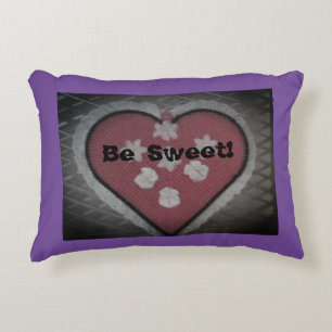 Cojín Decorativo ¡Sé dulce! Pillow de énfasis
