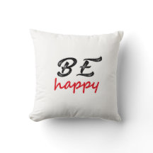 Sé Feliz – Diseño Simple de Cita Positiva