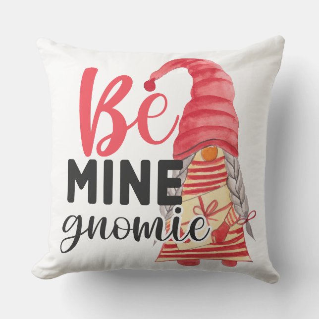 Cojín Decorativo Sé Mío Gnomie (Anverso)
