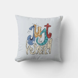 Cojín Decorativo Sé Negrita, Sé Tú: Sé Tú Mismo.