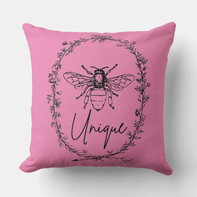 Cojín Decorativo sé única (Anverso)