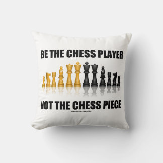Cojín Decorativo Sea El Jugador De Ajedrez No El Humor Geek De La P