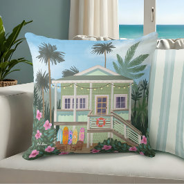 Cojín Decorativo Sea Foam Green Beach House |