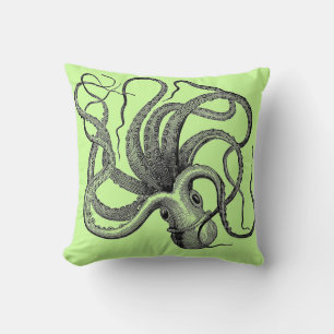 Cojín Decorativo Sea Green Octopus Cushions