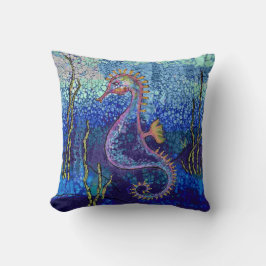 Cojín Decorativo Sea Horse Throw Pillow