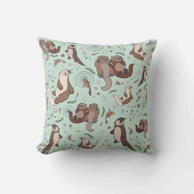 Cojín Decorativo Sea Otter Cushion (Anverso)