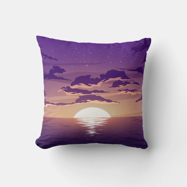 Cojín Decorativo Sea Sunset (Anverso)