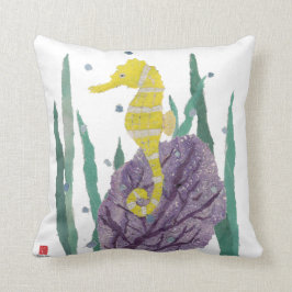 Cojín Decorativo Seahorse, fan de mar