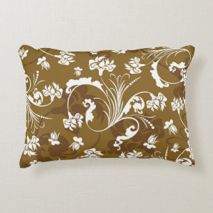 Cojín Decorativo Seamless floral pattern. abstract,art,background,b