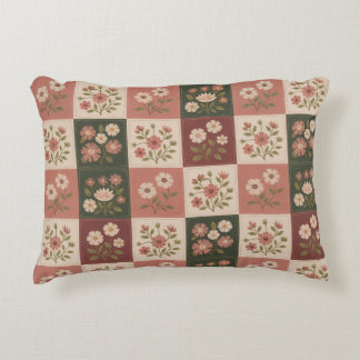 Cojín Decorativo Seamless Rustic Floral Patchwork