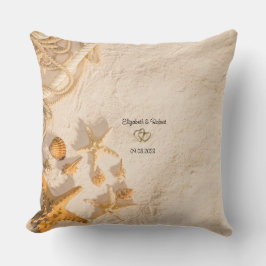 Cojín Decorativo Seashells Rope Sand