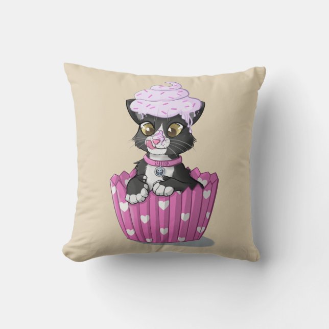 Cojín decorativo Sebrina 16" x 16" (Anverso)