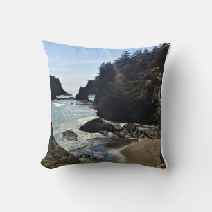 Cojín Decorativo Secret Beach, Samuel H. Boardman, Oregon