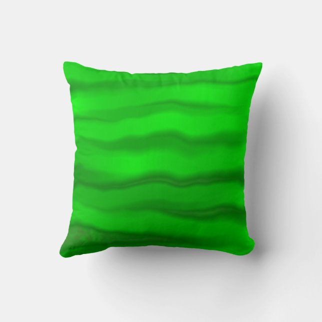 Cojín Decorativo Seda verde - Pillow (Reverso)