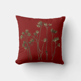 Cojín Decorativo Seed Pods on a Throw Pillow