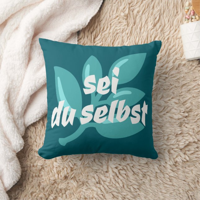 Cojín Decorativo Sei Du Selbst (Manta)