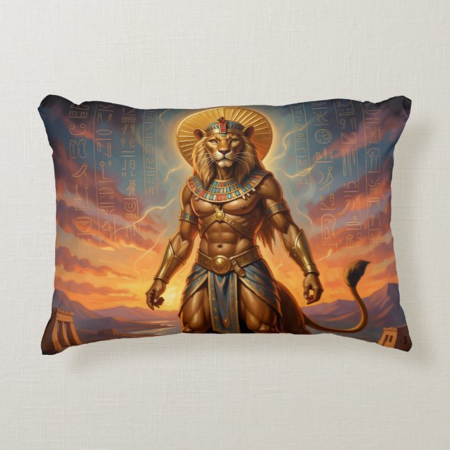 Cojín Decorativo Sekhmet – Lion-Headed War Goddess´2 (Anverso)