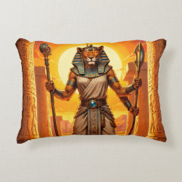 Cojín Decorativo Sekhmet – Löwenköpfige Kriegsgöttin