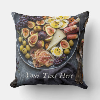 Cojín Decorativo Selección de comida italiana