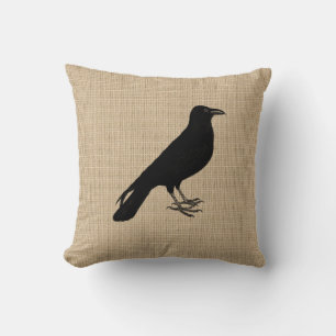 Cojín Decorativo Sello Aspecto Raven Pillow