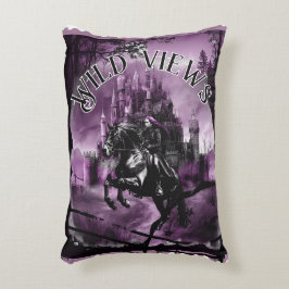 Cojín Decorativo Sello de castillo nocturno