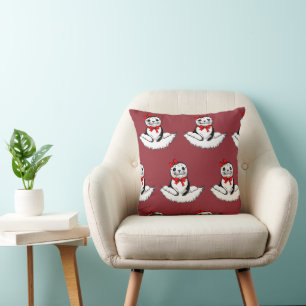 Cojín Decorativo Sello Precioso – Edición de Navidad