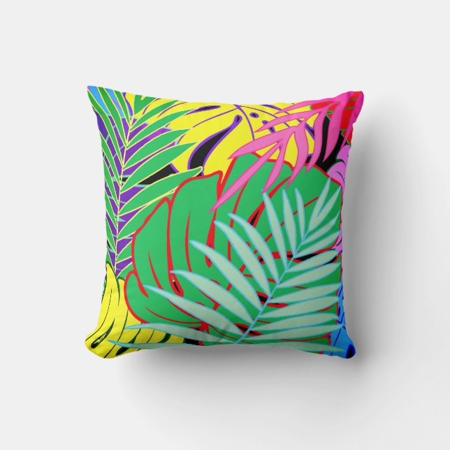 Cojín Decorativo Selva Lluviosa #5 (Anverso)