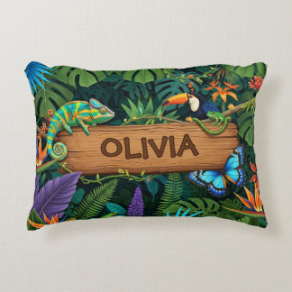 Cojín Decorativo Selva Tropical Safari