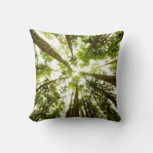 Cojín Decorativo Selva tropical verde enorme