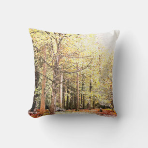 Cojín Decorativo Selvas acuáticas elegantes en otoño