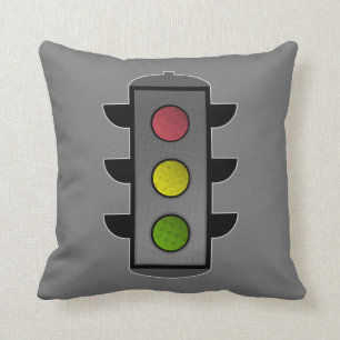 Cojín Decorativo Semáforo Pop Art