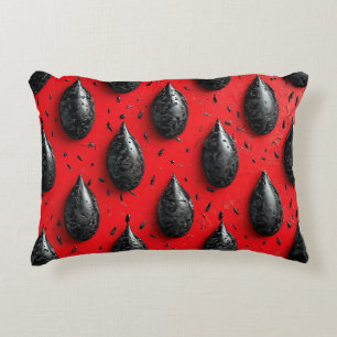 Cojín Decorativo Semillas de Sandía Divertidas Verano Brillante 🍉