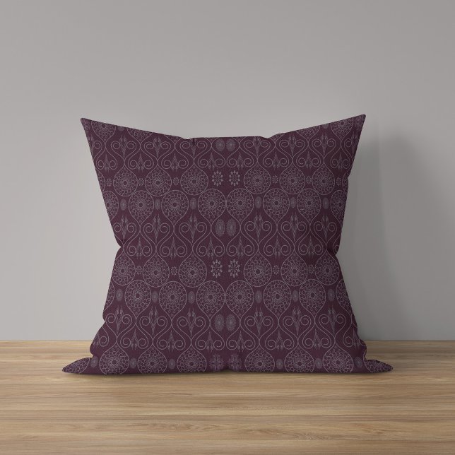 Cojín Decorativo Semillas fibrosas de pulpo textil con estampado (Subido por el creador)