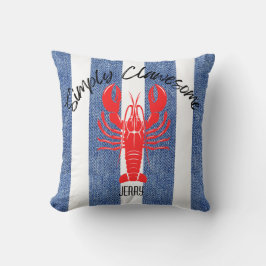 Cojín Decorativo "SENCILLAMENTE GARFIOESPECTACULAR" Red Lobster sob