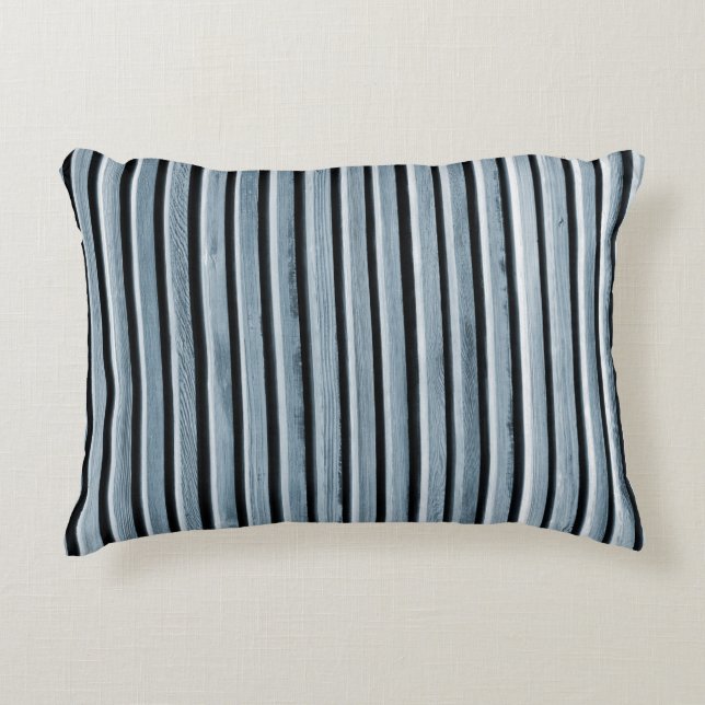 Cojín Decorativo Sencillas bandas de madera (Anverso)