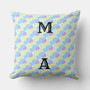 Cojín Decorativo Sencillo logo de personalizado minimalista elegant