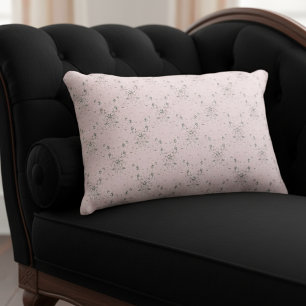 Cojín Decorativo Sencillo patrón elegante de Purpurina rosa Rubor