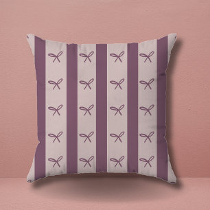 Cojín Decorativo Sencillo y elegante patrón de Coquette Bows