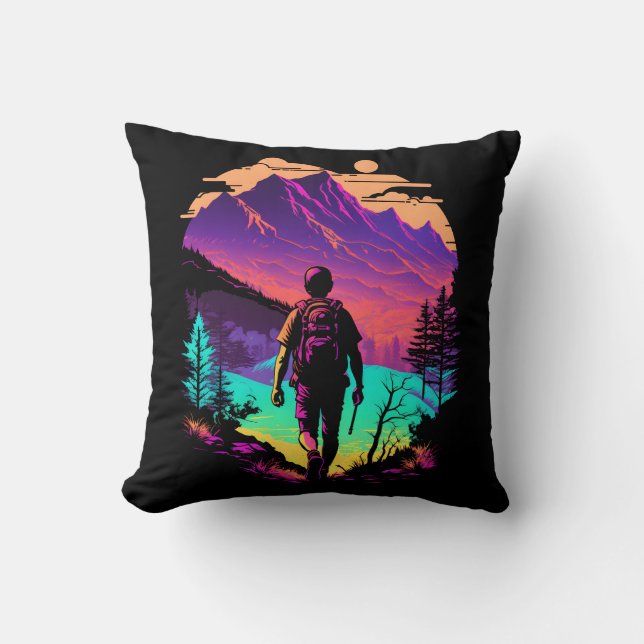 Cojín Decorativo Senderismo (Anverso)