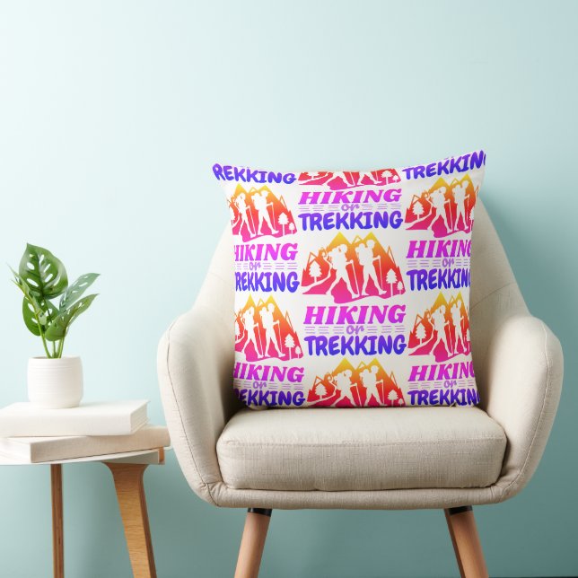 Cojín Decorativo Senderismo o senderismo (Silla)