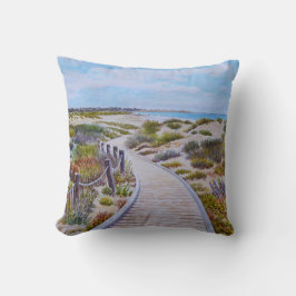 Cojín Decorativo Sendero de la playa de Asilomar
