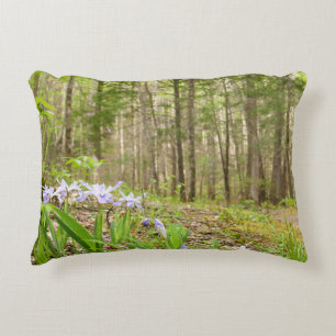 Cojín Decorativo Sendero de Smoky Mountain en primavera