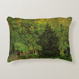 Cojín Decorativo Sendero en el Jardín Público, Arlés por Vincent va