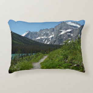 Cojín Decorativo Sendero Josephine Lake con Monte Guild en Glacier