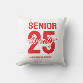 Cojín Decorativo Senior twenty 25 Graduation gift