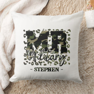 Cojín Decorativo Señor Camuflaje Militar