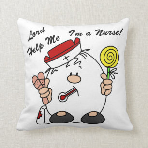 Cojín Decorativo Señor Help Me I es enfermera